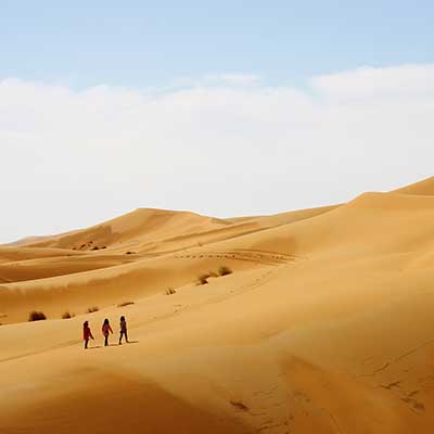 サハラ砂漠/モロッコ